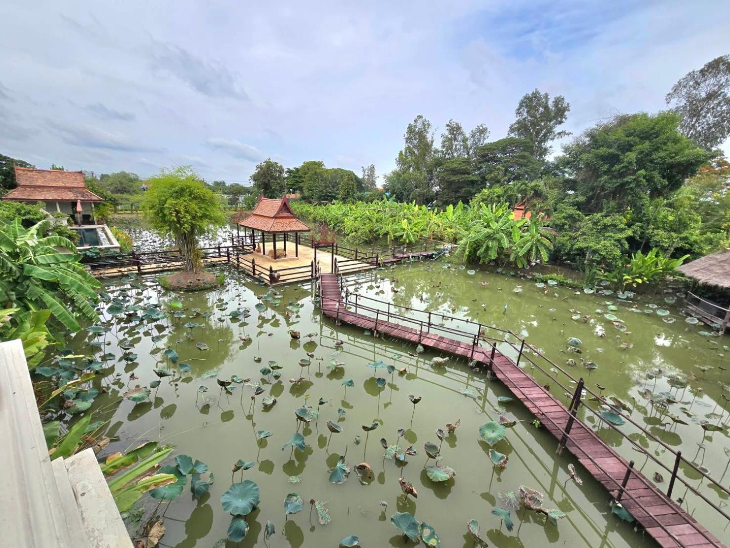 Ayutthaya Garden River Home Ban Bang Krasan Exteriér fotografie